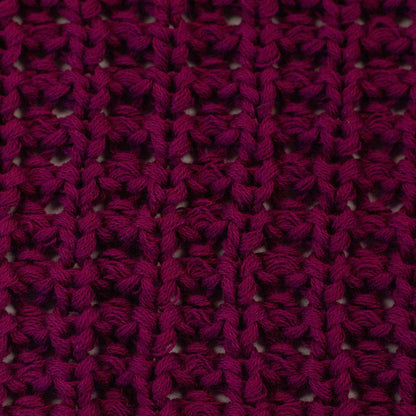 Image of Thick 100% cotton knit - burgundy 615 g/m² – available from Šarlotes audumi