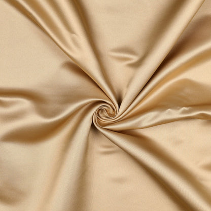 Zdjęcie: gruba satynowa tkanina Royal Heavy Satin – beżowa – dostępna online w Šarlotes audumi