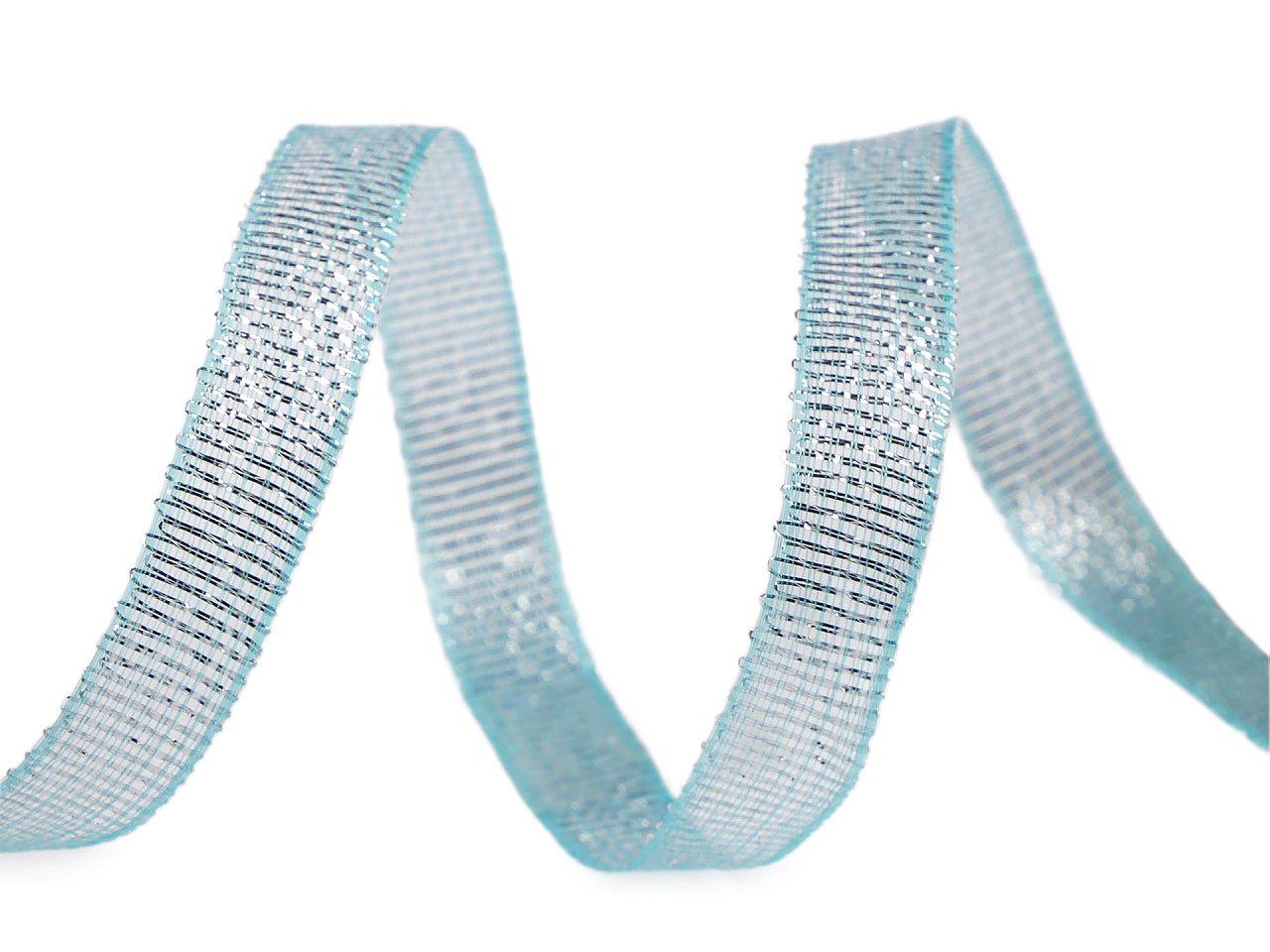 Image of brocade ribbon with lurex | 10 mm wide, 10 m pack | assorted shades – available at Šarlotes audumi