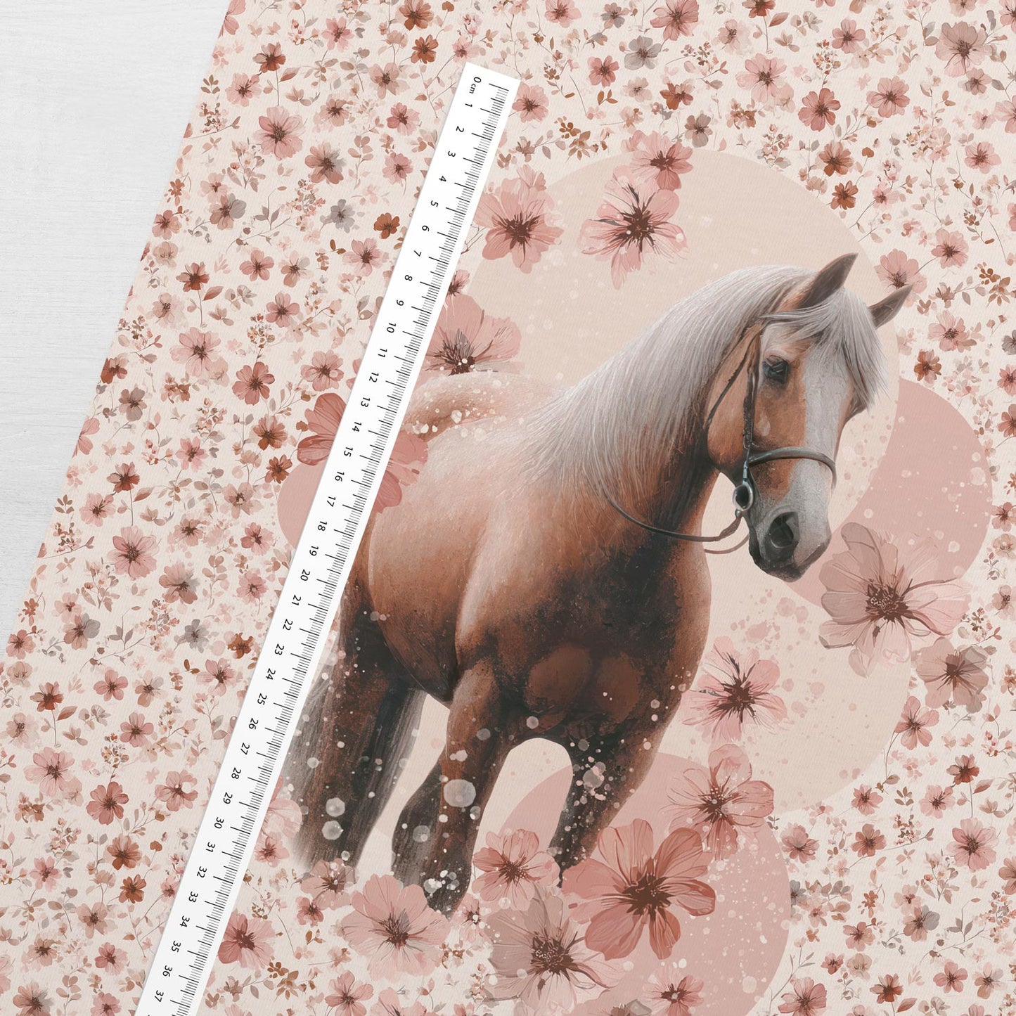 alt
Image with loop-knit panel 40x50 cm - pastel horse rider 250 g/m² – available at Šarlote Fabrics