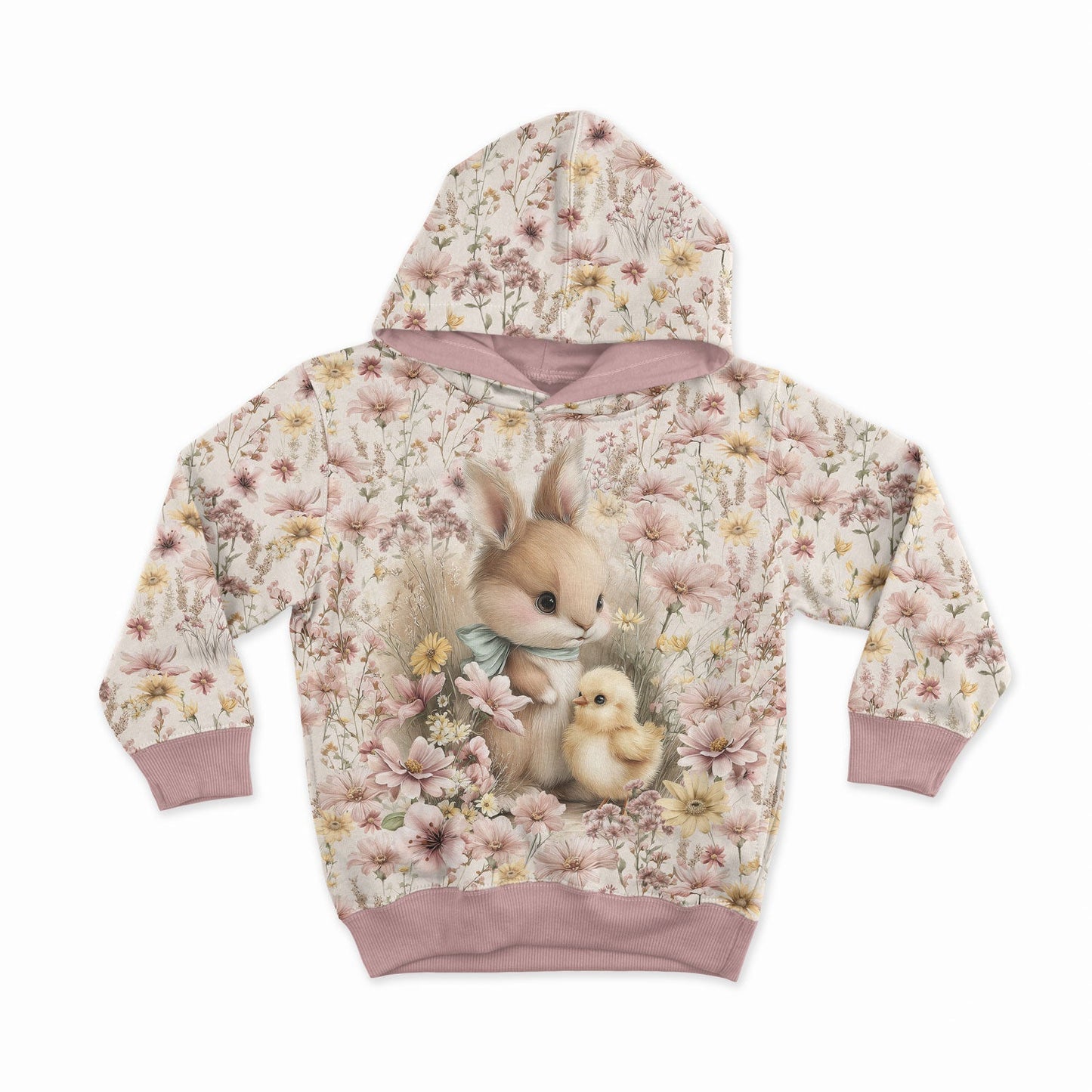 Image of a loop-knit panel 40x50 cm - Sunny Bunny Friendship 250 g/m² – available at Šarlotes audumi