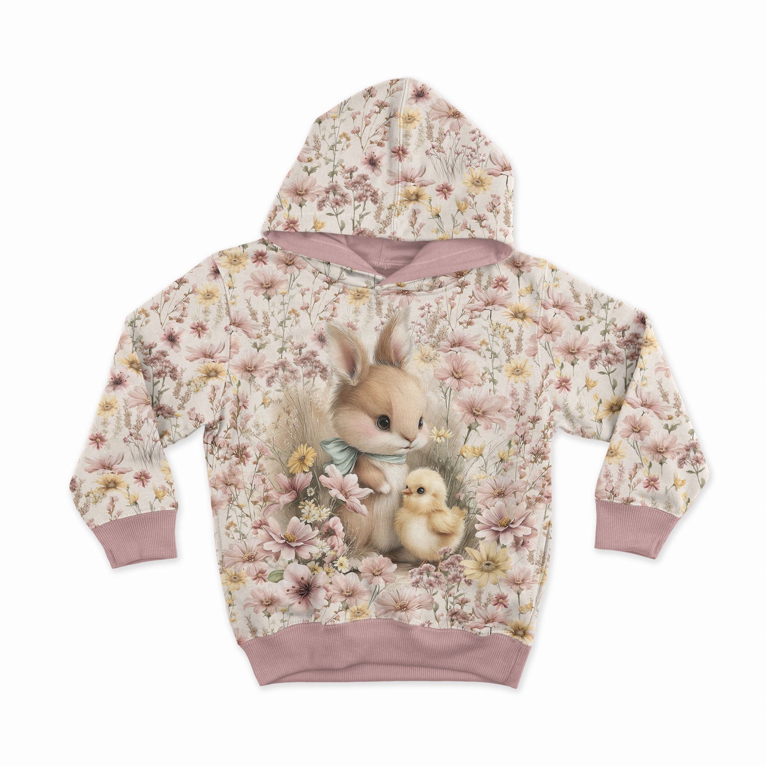 Image of a loop-knit panel 40x50 cm - Sunny Bunny Friendship 250 g/m² – available at Šarlotes audumi
