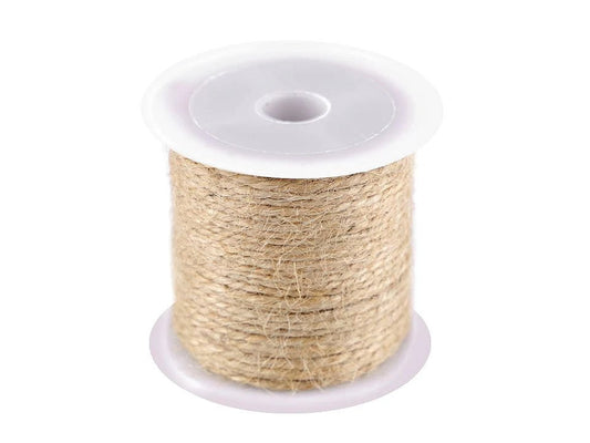 Natural jute twine Ø1.5 mm | 10 m | 100% jute