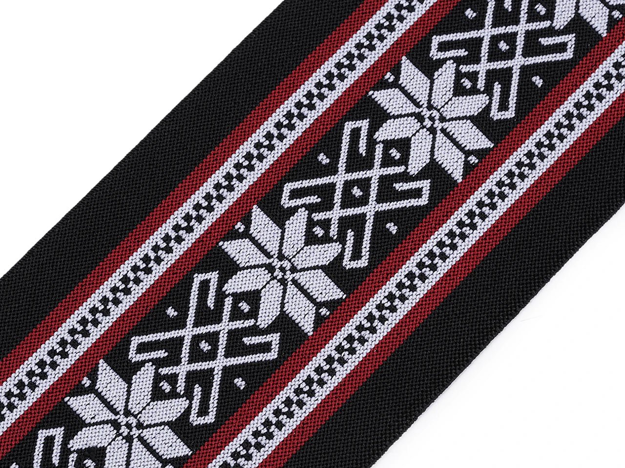 Image of Decorative elastic ribbon 10 cm – available at Charlotte’s Fabrics