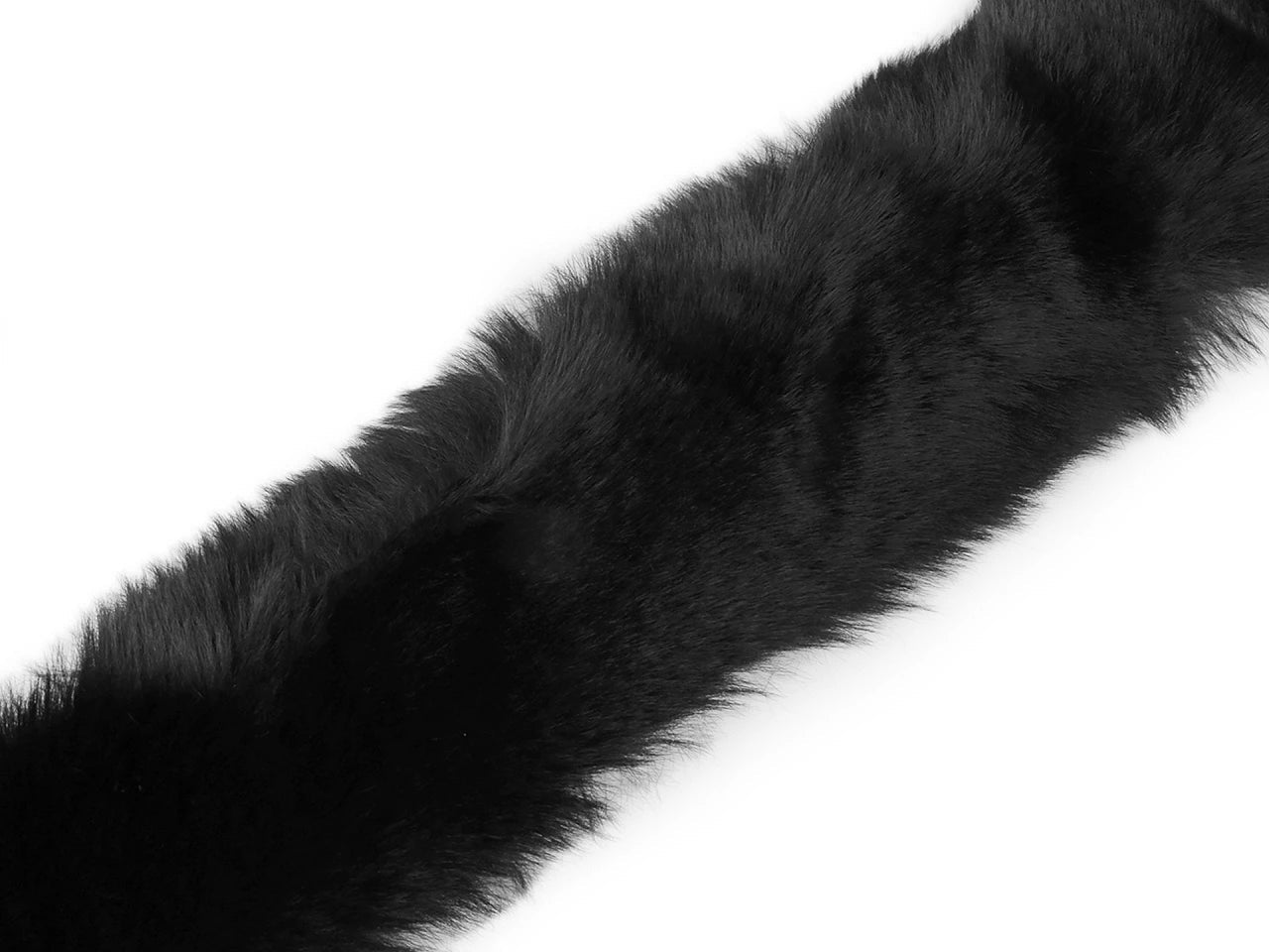 Image with Decorative faux fur trim – 1 m | Faux fur trim for hoods, jackets, costumes – available at Šarlotes audumi