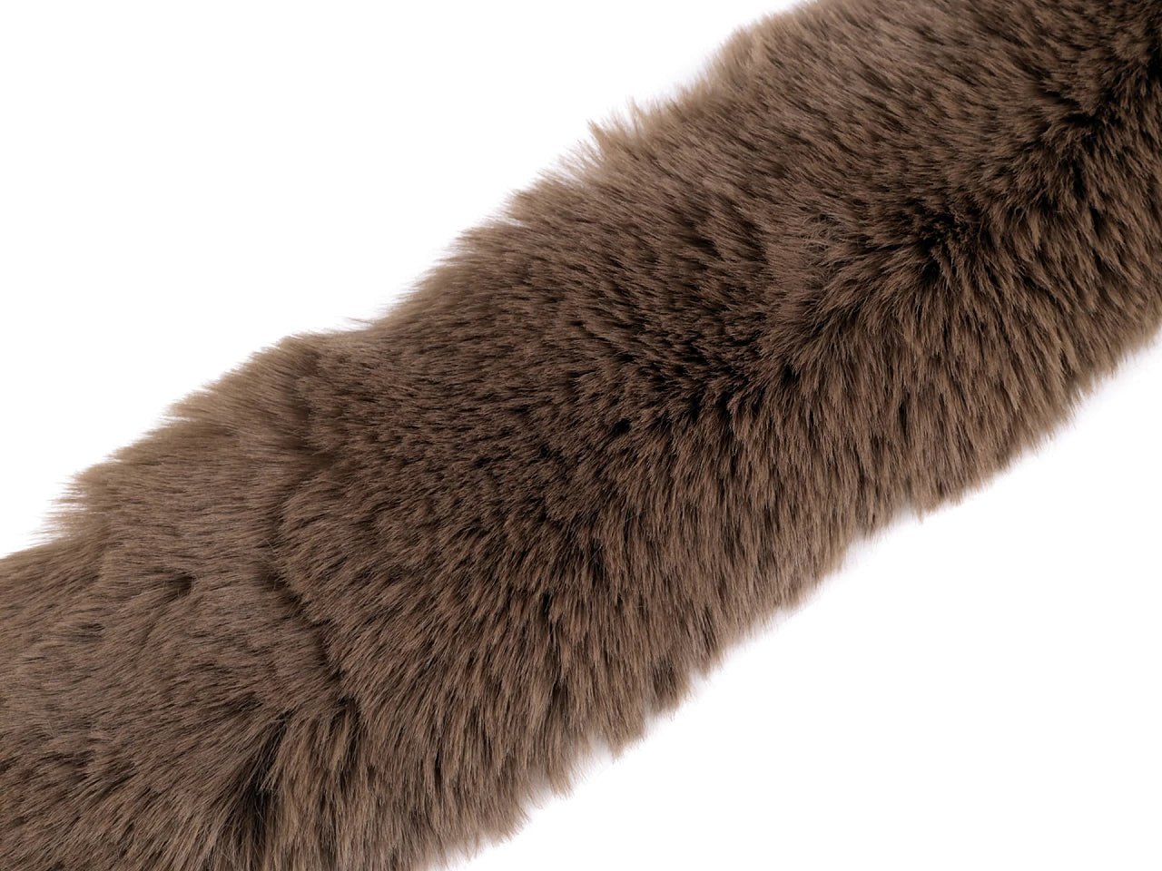 Image of Decorative faux fur trim – 1 m | Decorative faux fur for hoods, jackets, costumes – available at Charlotte's Fabrics