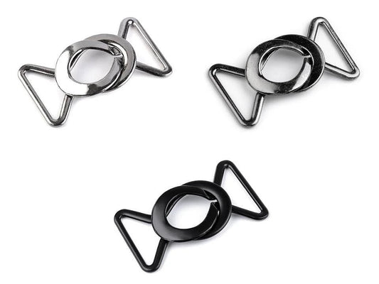 Image of Decorative buckle with clasp 24 mm – available at Šarlotes audumi