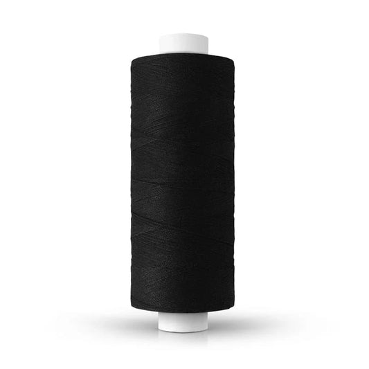 Thread spool for stretch fabrics Amanda Atena No. 160 500m-999-black