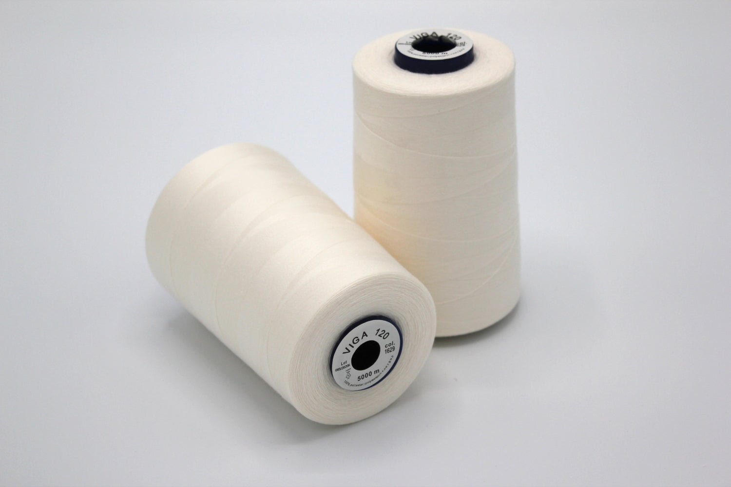 thread 5000m milky white col.1629