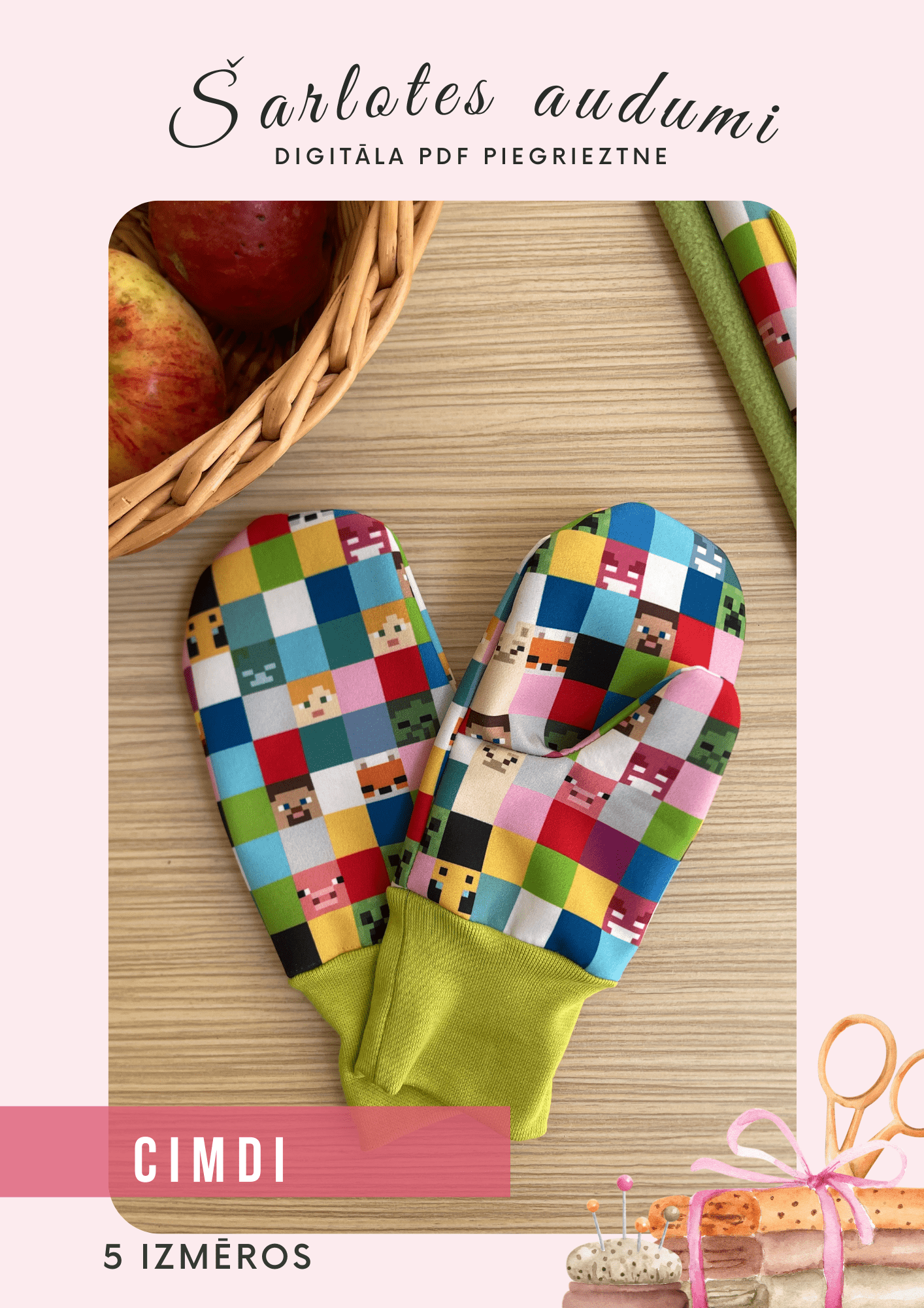Digital pattern (PDF) - gloves