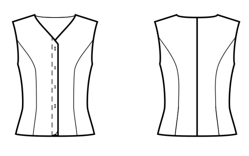 alt
Digital pattern - vest