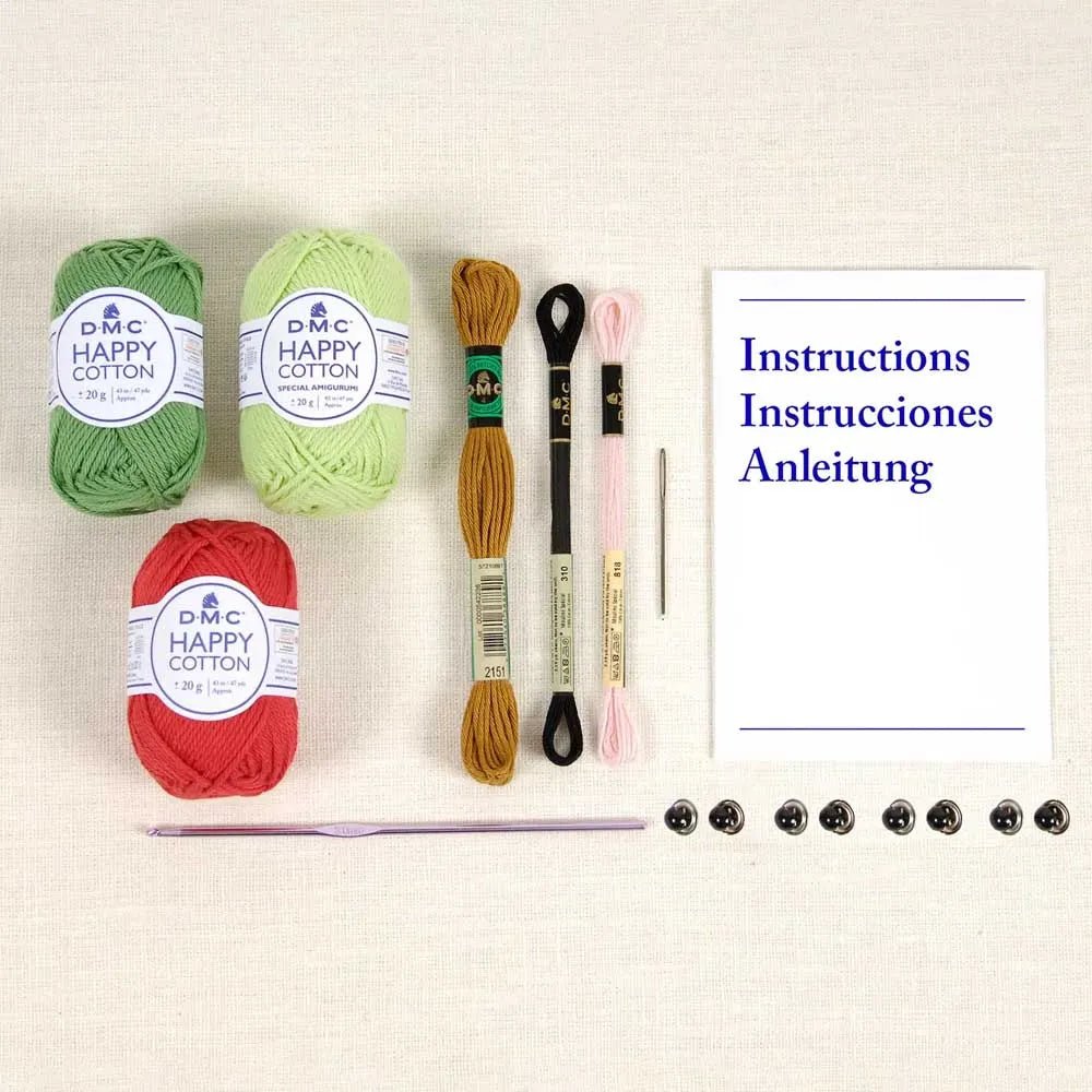 Image of DMC Amigurumi kit "Fruit" – fruit collection – available at Šarlotes audumi