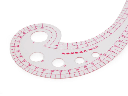 alt
Tailor's ruler | curved pattern ruler 42 cm