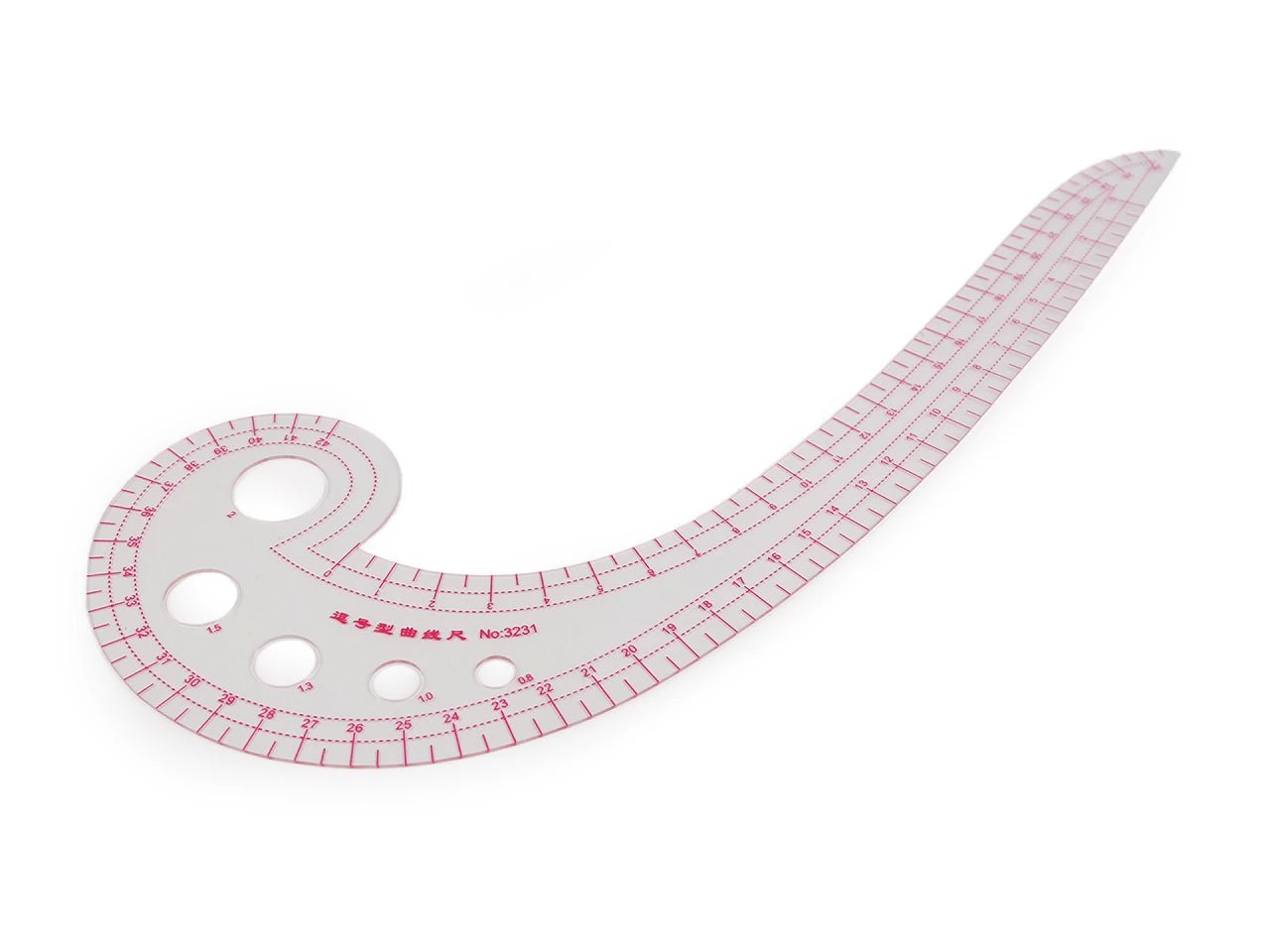 Linijka krawiecka | krzywik krawiecki 42 cm