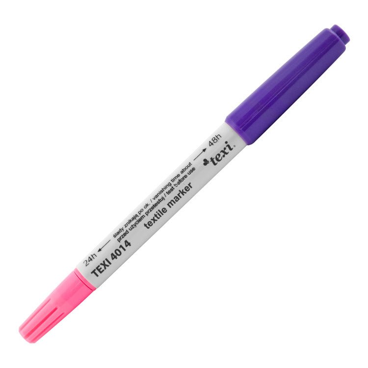 Tailor's marker with disappearing effect - purple (48 H) and pink (24 H)