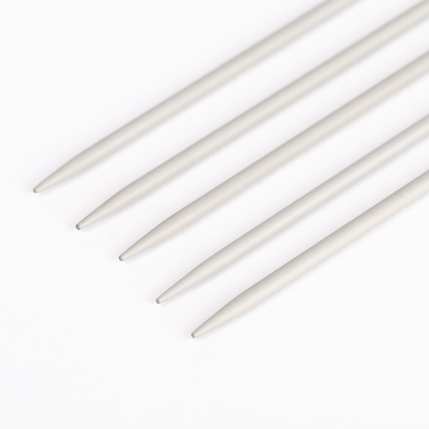 Sock knitting needles DROPS basic – aluminum (20 cm) | 2,0-5,0 mm