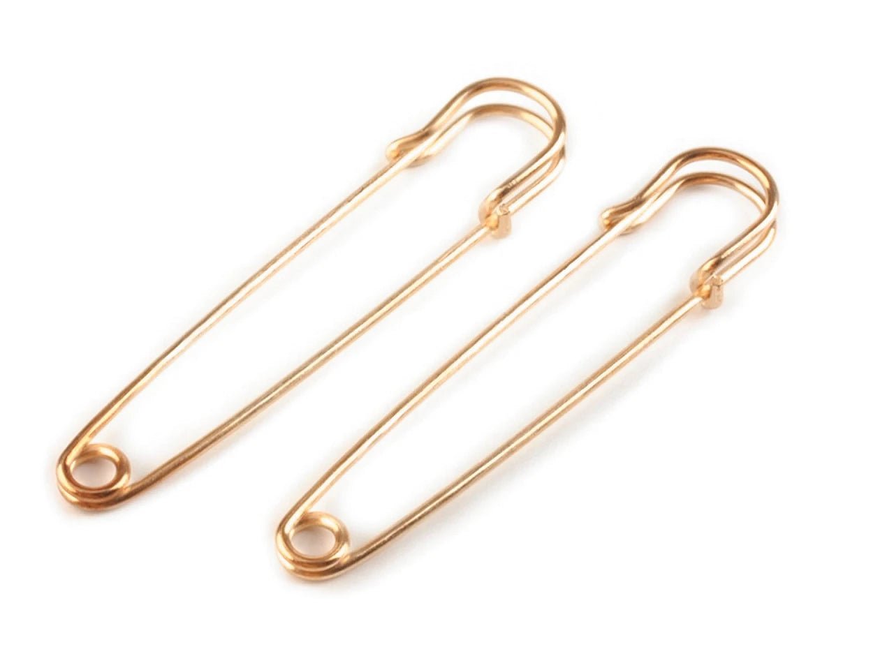 Safety pins, paper clips |13 × 75 mm| pack of 2 pcs