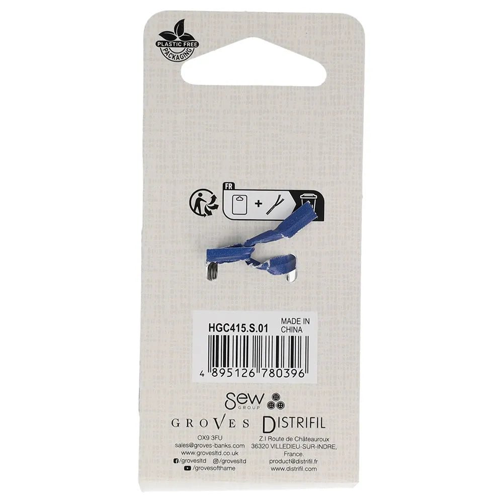 Image with silver safety pins Hobby Gift Create 50 pcs. – available at Šarlotes audumi