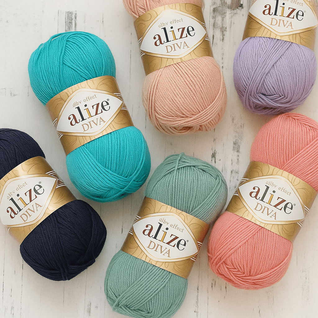 Alize Diva yarn 350 m | 100g