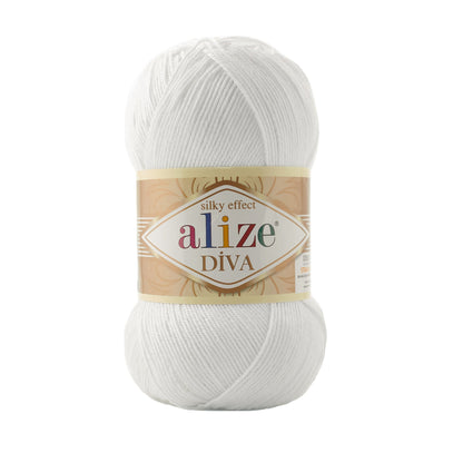 Alize Diva yarn 350 m | 100g