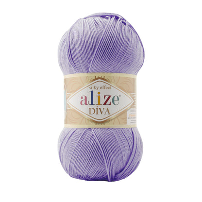 Alize Diva yarn 350 m | 100g