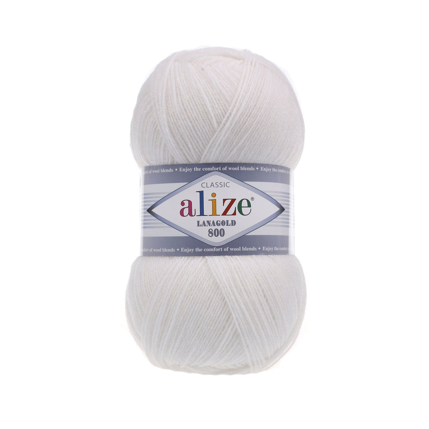 Alize LANAGOLD 800 yarn - 730 m 100g