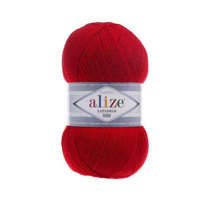 Alize LANAGOLD 800 Yarn - 730 m 100g