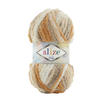 Alize Softy Mega yarn | 100% micropolyester | 100 g – 70 m