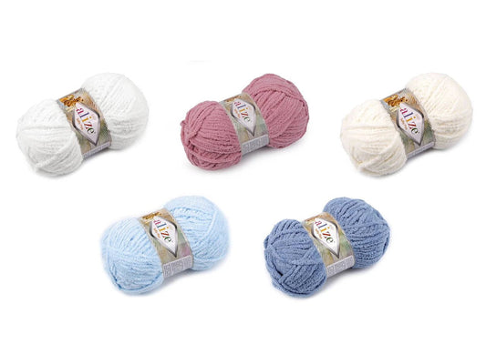 Alize Softy Mega yarn | 100% micro polyester | 100 g – 70 m