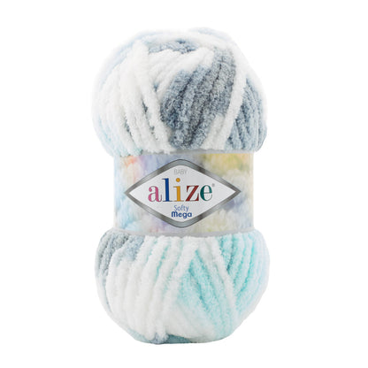 Alize Softy Mega yarn | 100% micro polyester | 100 g – 70 m
