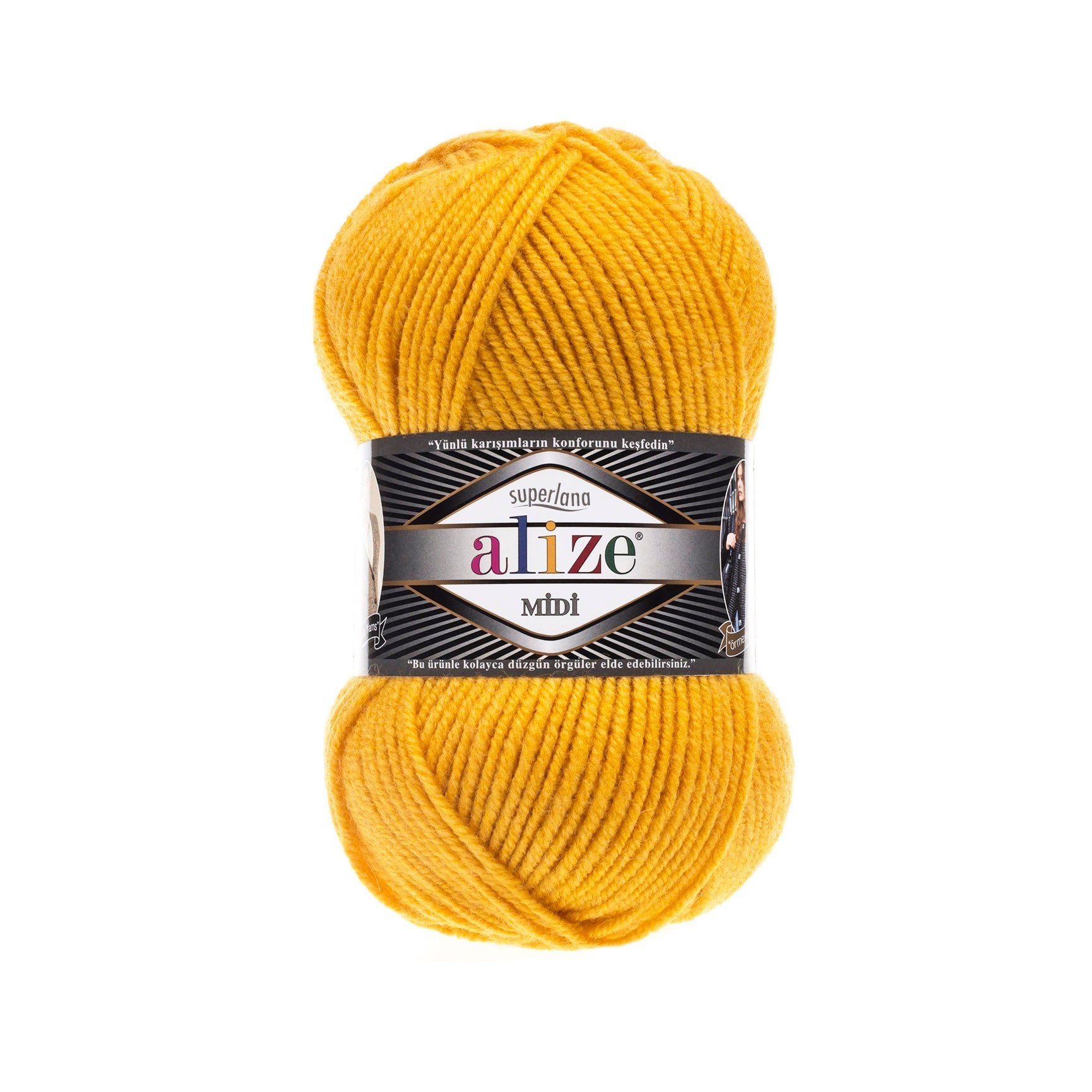 Alize SUPERLANA MIDI yarn - 170 m 100g