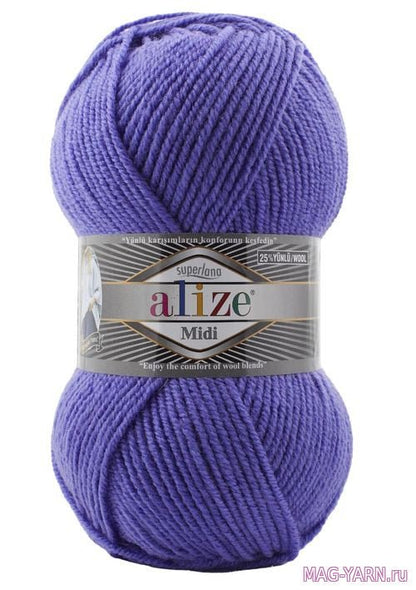 Alize SUPERLANA MIDI yarn - 170 m 100g