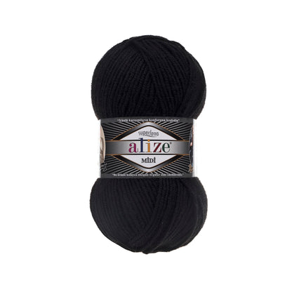 Alize SUPERLANA MIDI yarn - 170 m 100g