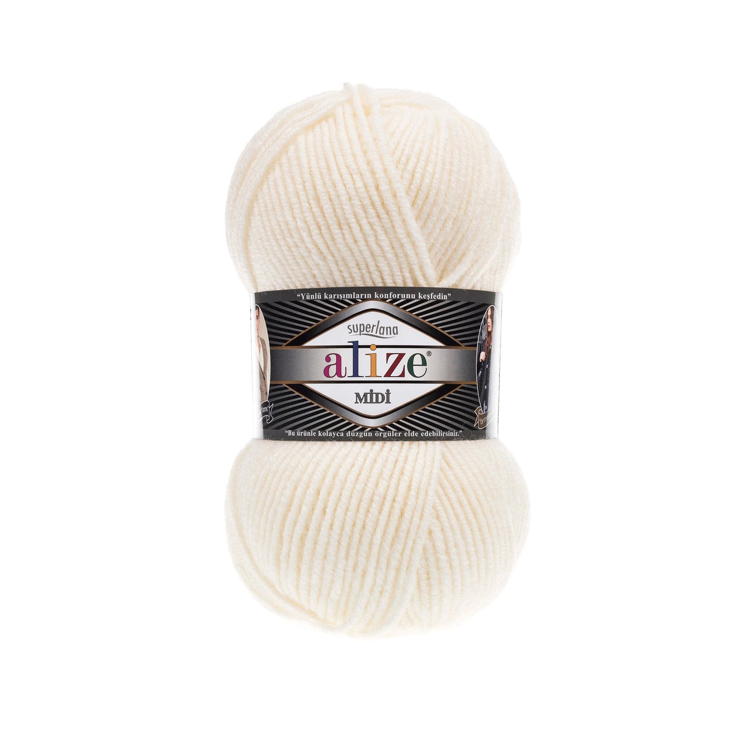 Alize SUPERLANA MIDI yarn - 170 m 100g