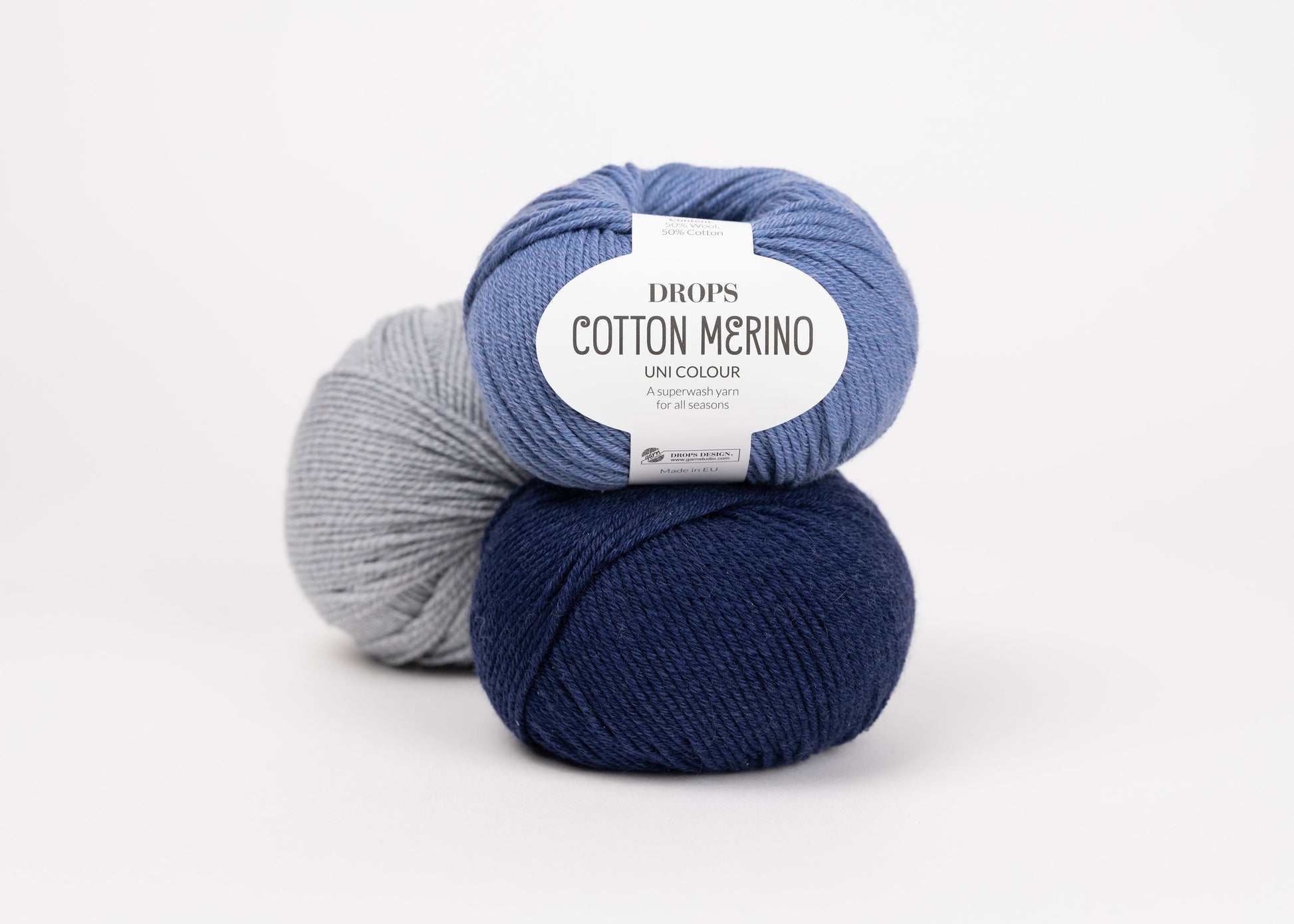 Image of DROPS Cotton Merino yarn – 50 g / 110 m – available at Charlotte's Fabrics