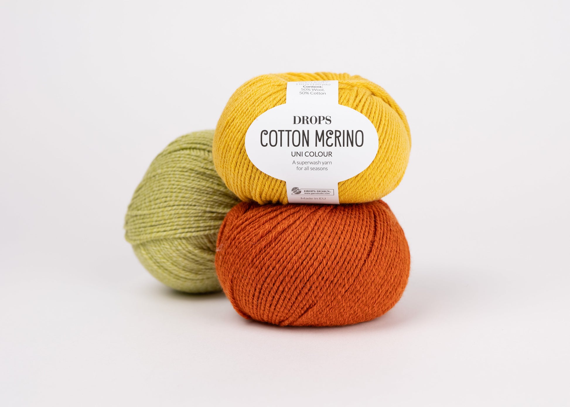 Image of DROPS Cotton Merino yarn – 50 g / 110 m – available at Charlotte's Fabrics