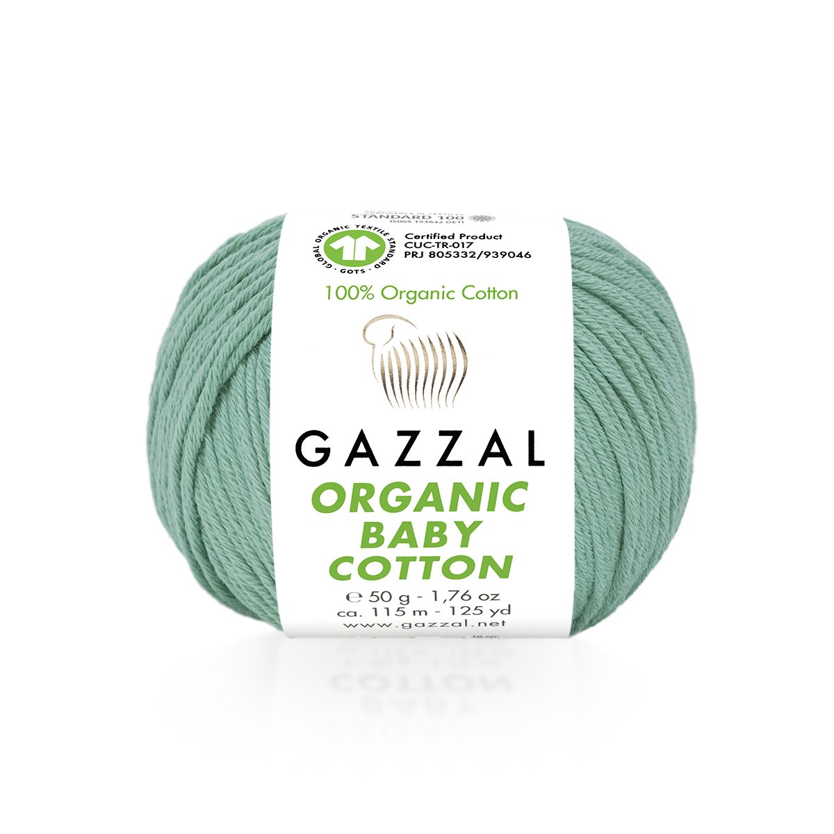 Yarn GAZZAL ORGANIC BABY COTTON - 115m 50g