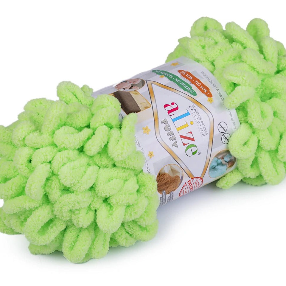alt
Alize Puffy Yarn - bright green 9 m 100g #18