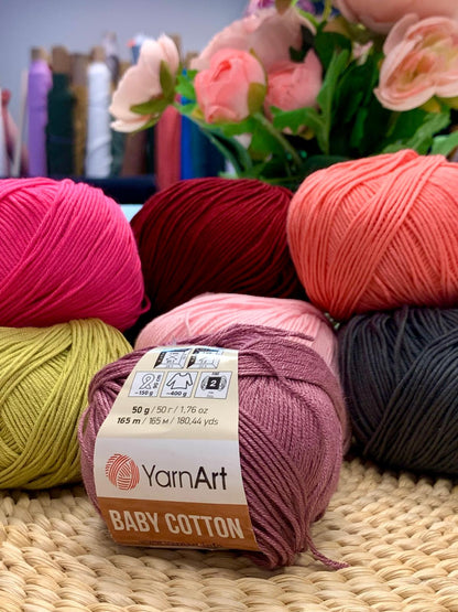 Yarn YarnArt Baby Cotton - 165m 50g