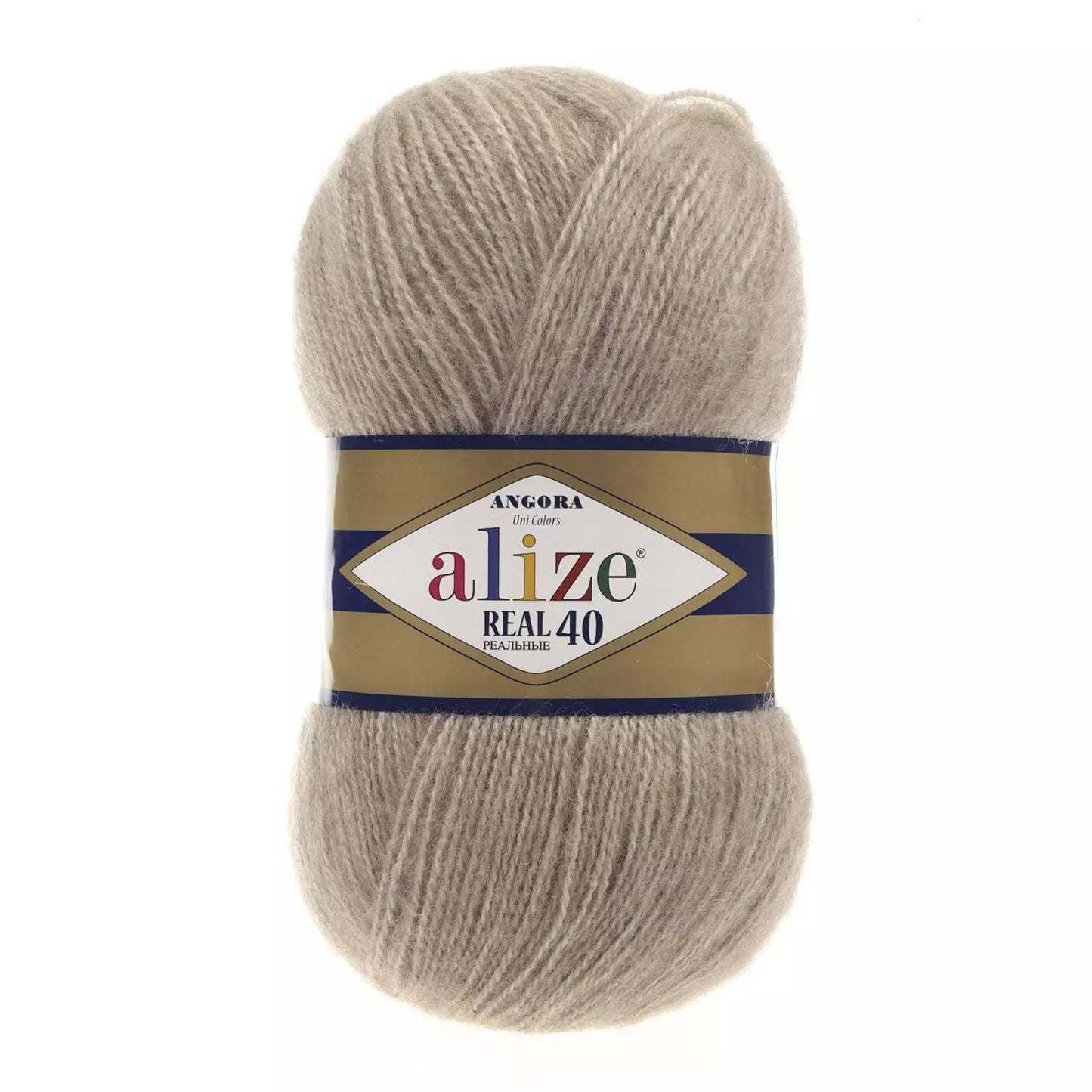 Image with Alize Angora Real 40 yarn - 100g / 439m – available at Šarlotes audumi
