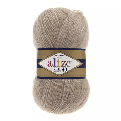 Image with Alize Angora Real 40 yarn - 100g / 439m – available at Šarlotes audumi