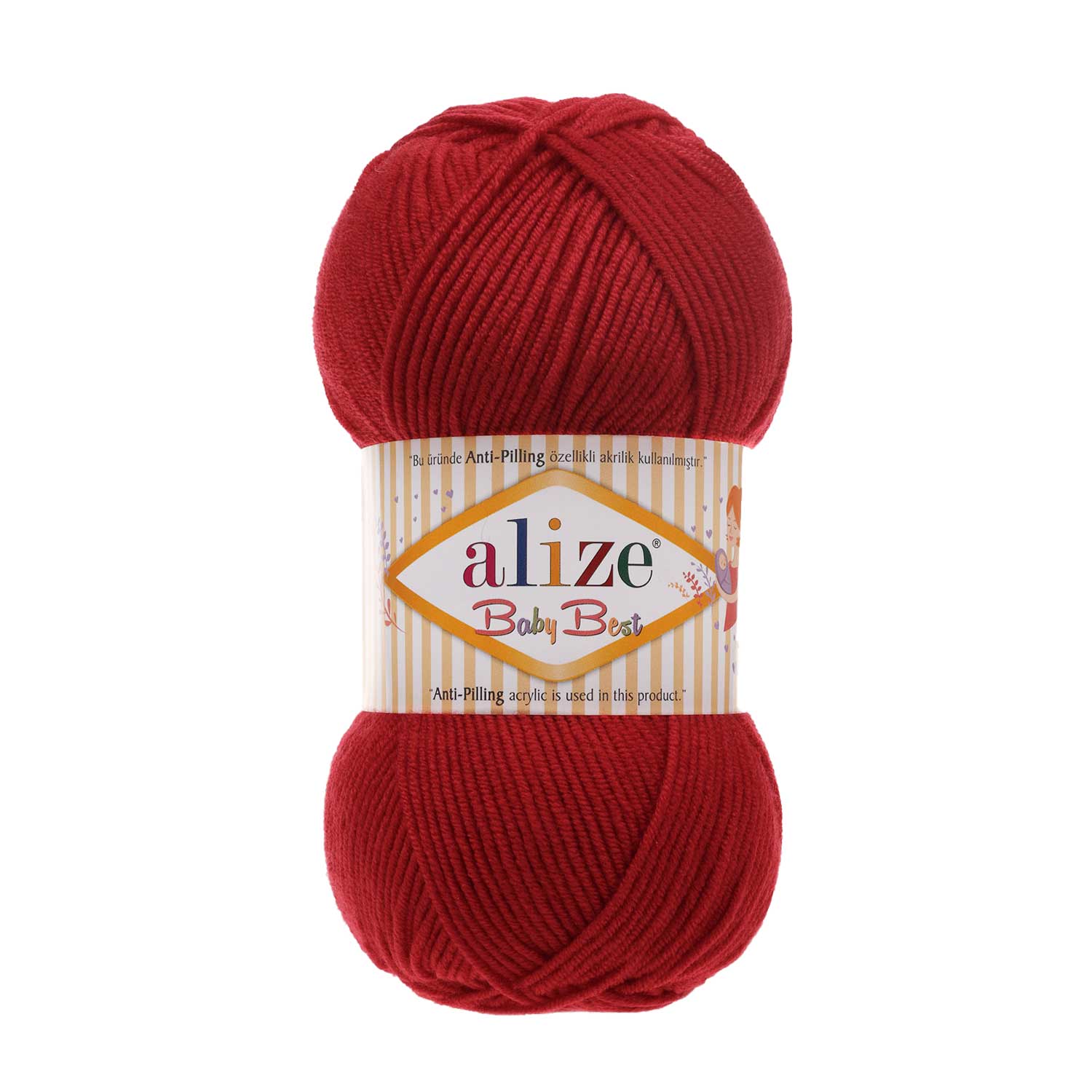 Attēls ar Dzijas Alize Baby Best - 100g / 240m – pieejams Šarlotes audumi