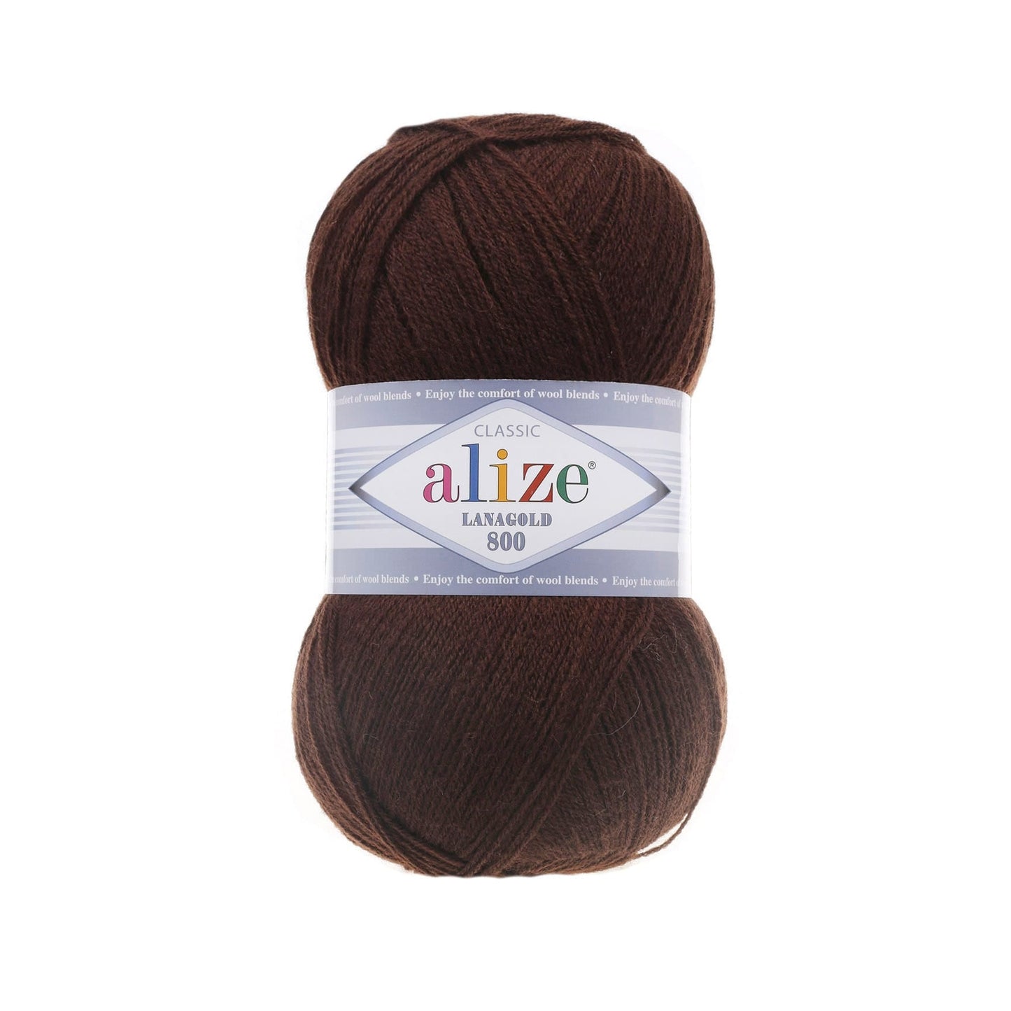 Image of Alize Lanagold 800 yarn - 100g / 730m – available at Šarlotes audumi