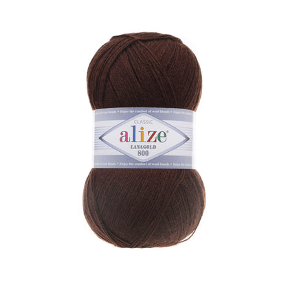 Image of Alize Lanagold 800 yarn - 100g / 730m – available at Šarlotes audumi