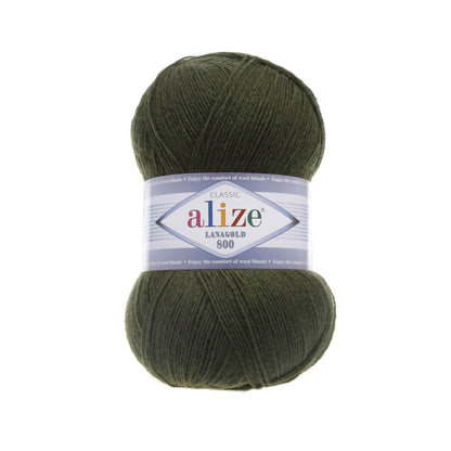 Image of Alize Lanagold 800 yarn - 100g / 730m – available at Šarlotes audumi
