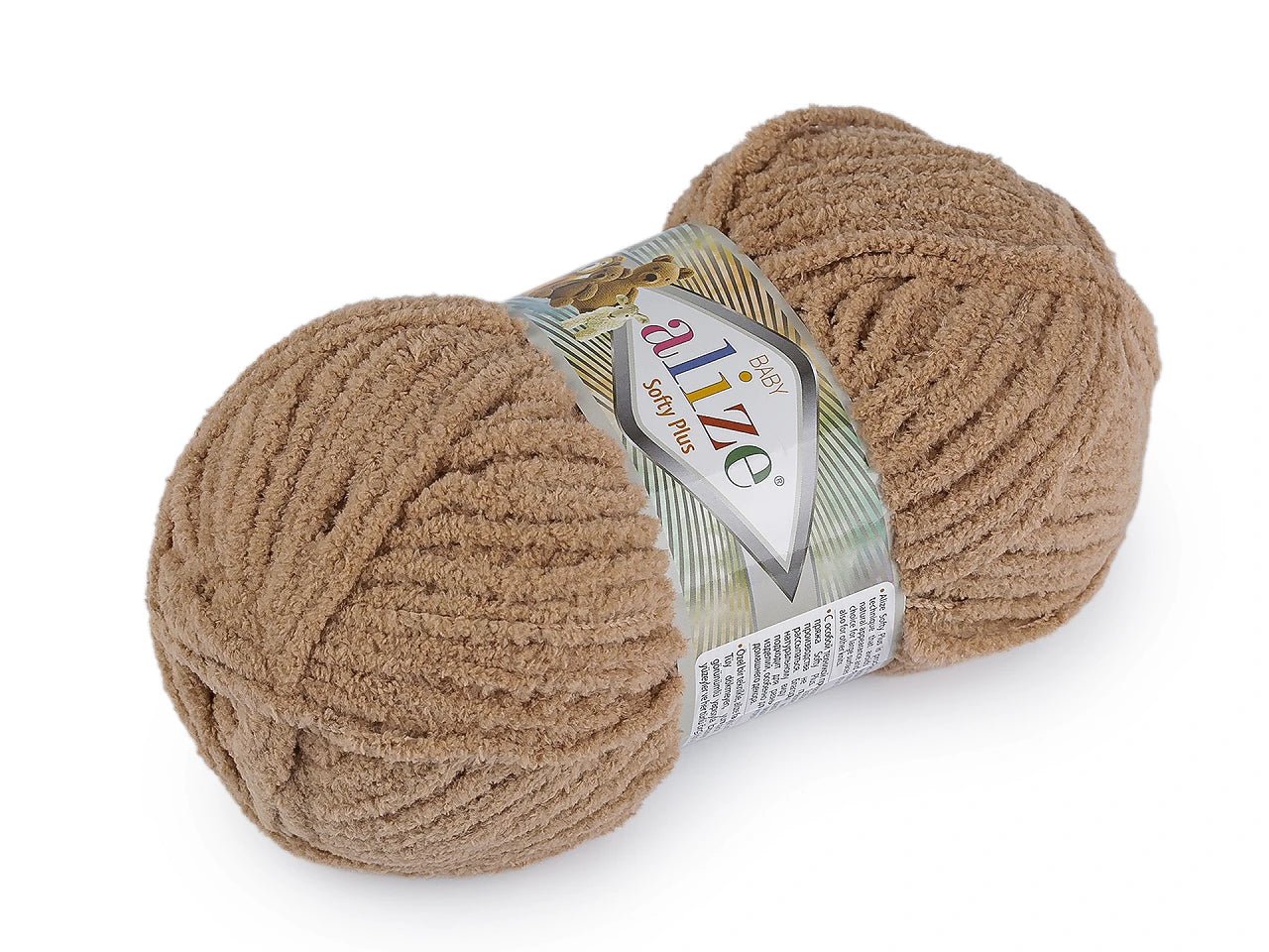 Image with Alize Softy Plus yarn 100g / 120m – available at Šarlotes audumi