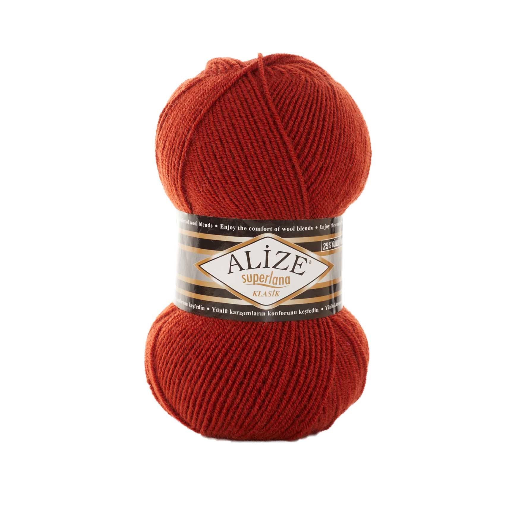 Image of Alize Superlana Klasik yarn - 100g / 280m – available at Šarlotes audumi