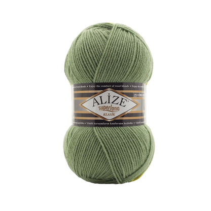 Image of Alize Superlana Klasik yarn - 100g / 280m – available at Šarlotes audumi