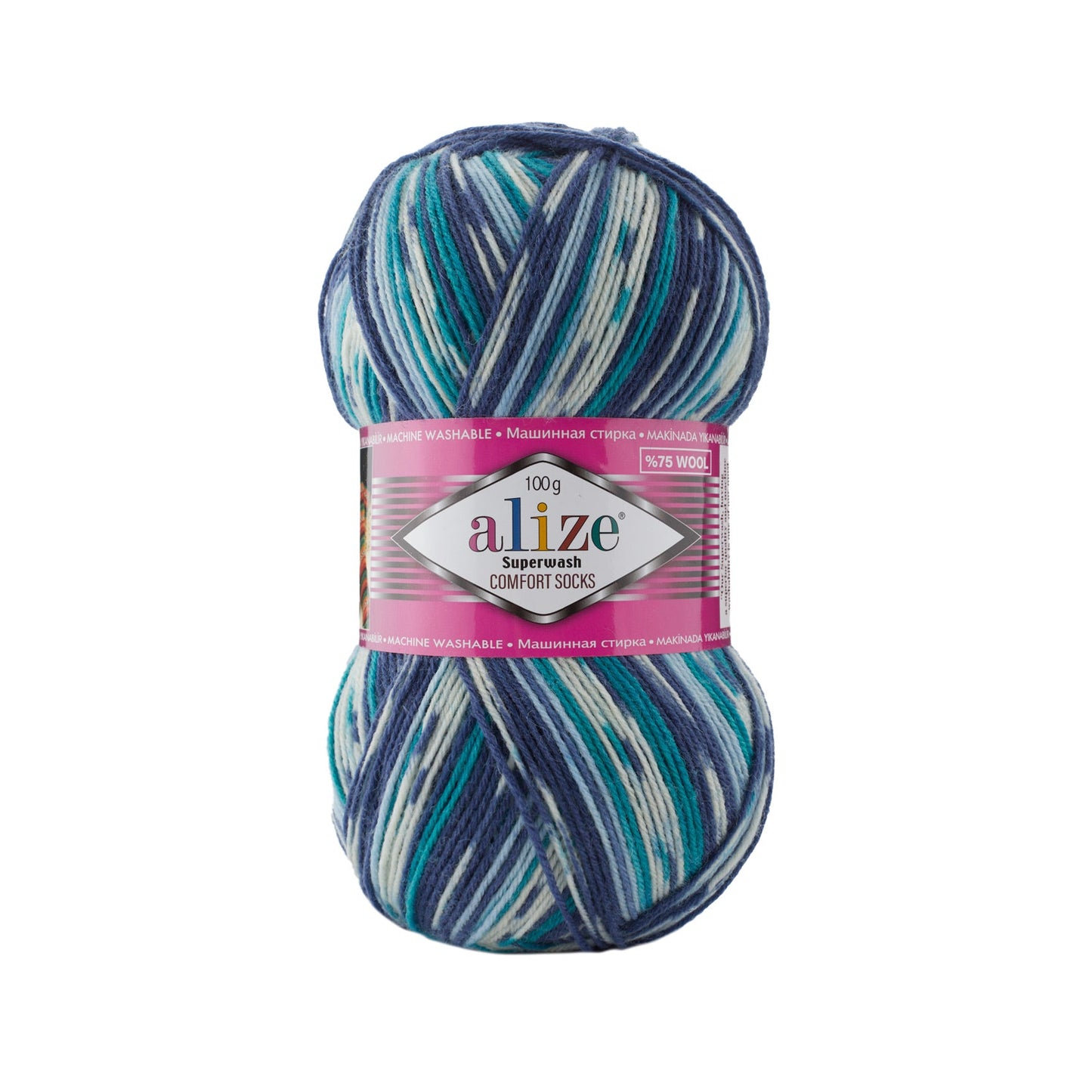 Image of Alize Superwash Comfort yarn - 100g / 420m – available at Šarlotes audumi