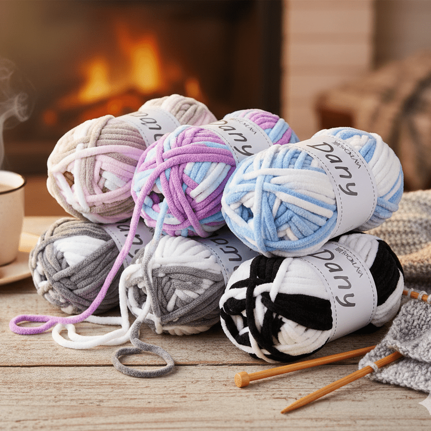 alt
Image with Dany yarn - plush yarn - 100g / 38 m – available at Šarlotes audumi
